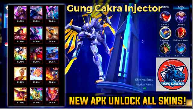 Gung cakra injector apk ml skins image