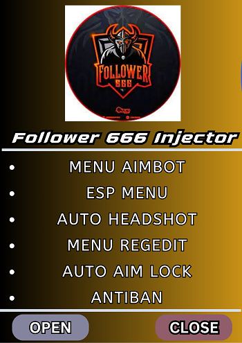Follower 666 injector features