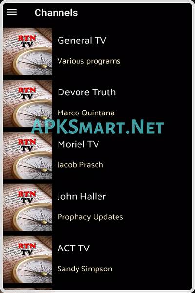 RTN TV Channel List